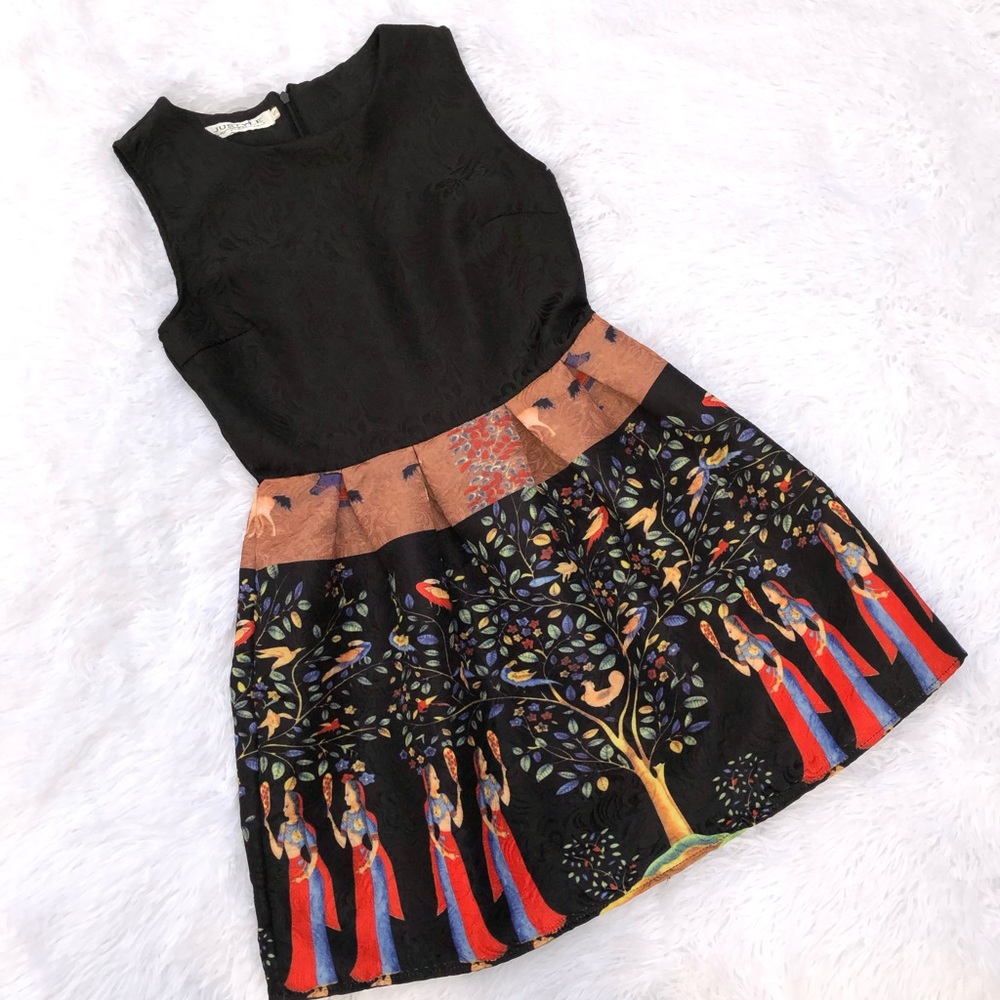 Justyle dress size Small cool pattern